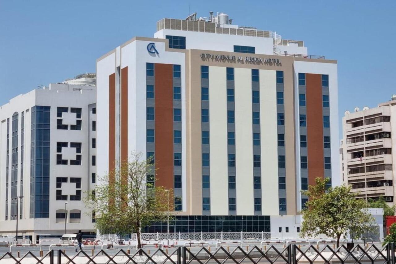 City Avenue Al Reqqa Hotel Дубай Екстериор снимка